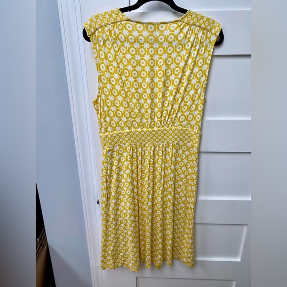 Boden Thea Sleeveless yellow mini dress - Picture 4 of 7